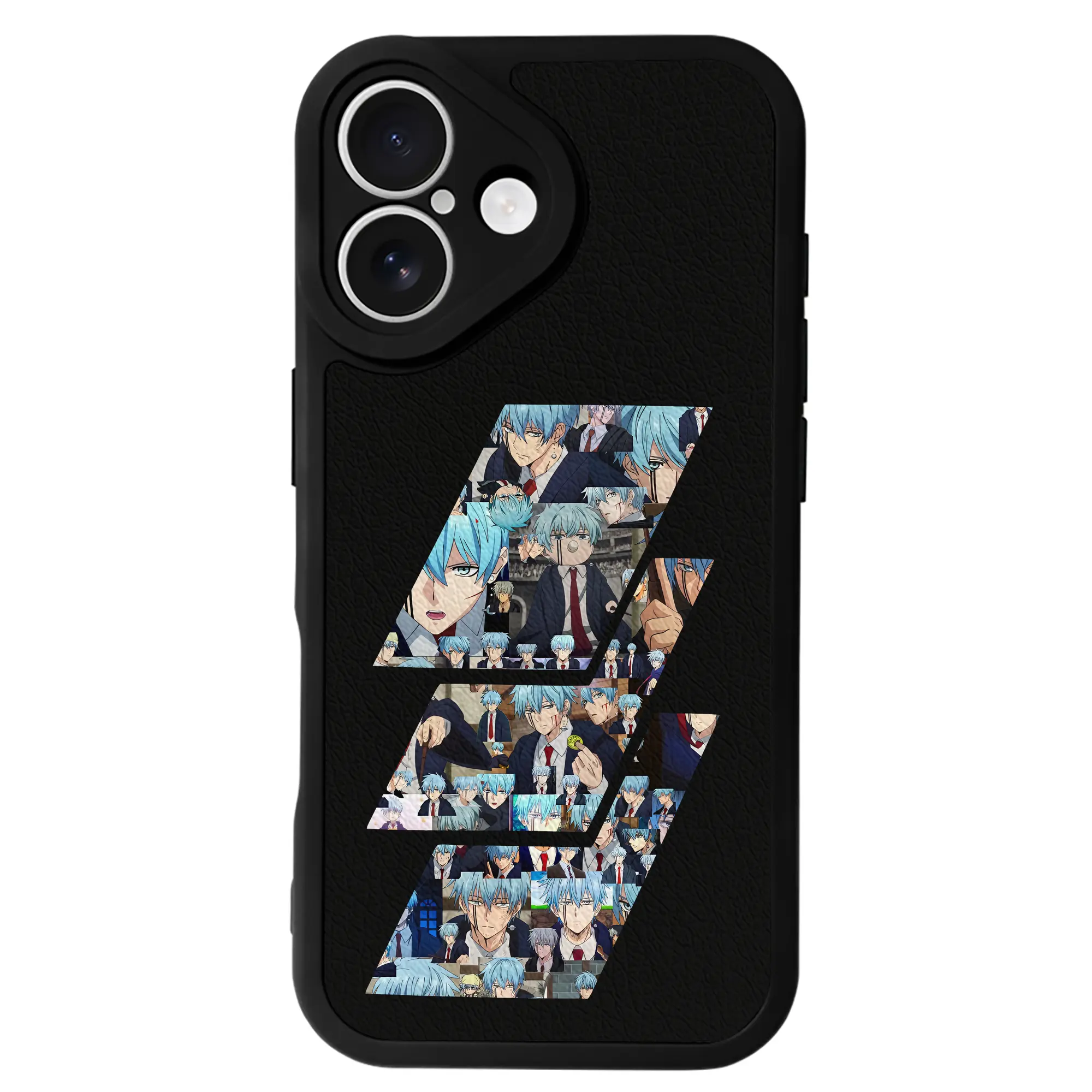 マッシュル グッズ,ランス・クラウン - IPhone 16シリーズ対応 ・ シリコンスマホケース ・ レザー調 ・ 高精度フィット ・ 耐衝撃 ・ ワイヤレス充電対応 ・ 精密カット